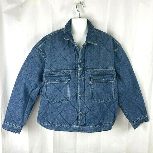 Levis Oversized Quilted Denim 2xl 